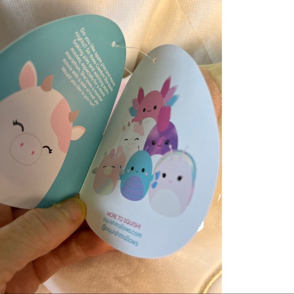 Squishmallow Caedyn Cow NWT - Picture 5 of 11